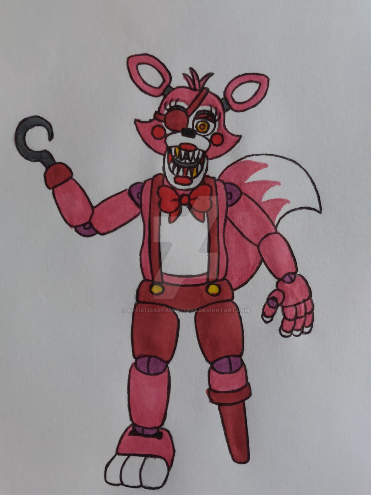 Withered foxy swap by NightmareFred2058 on DeviantArt