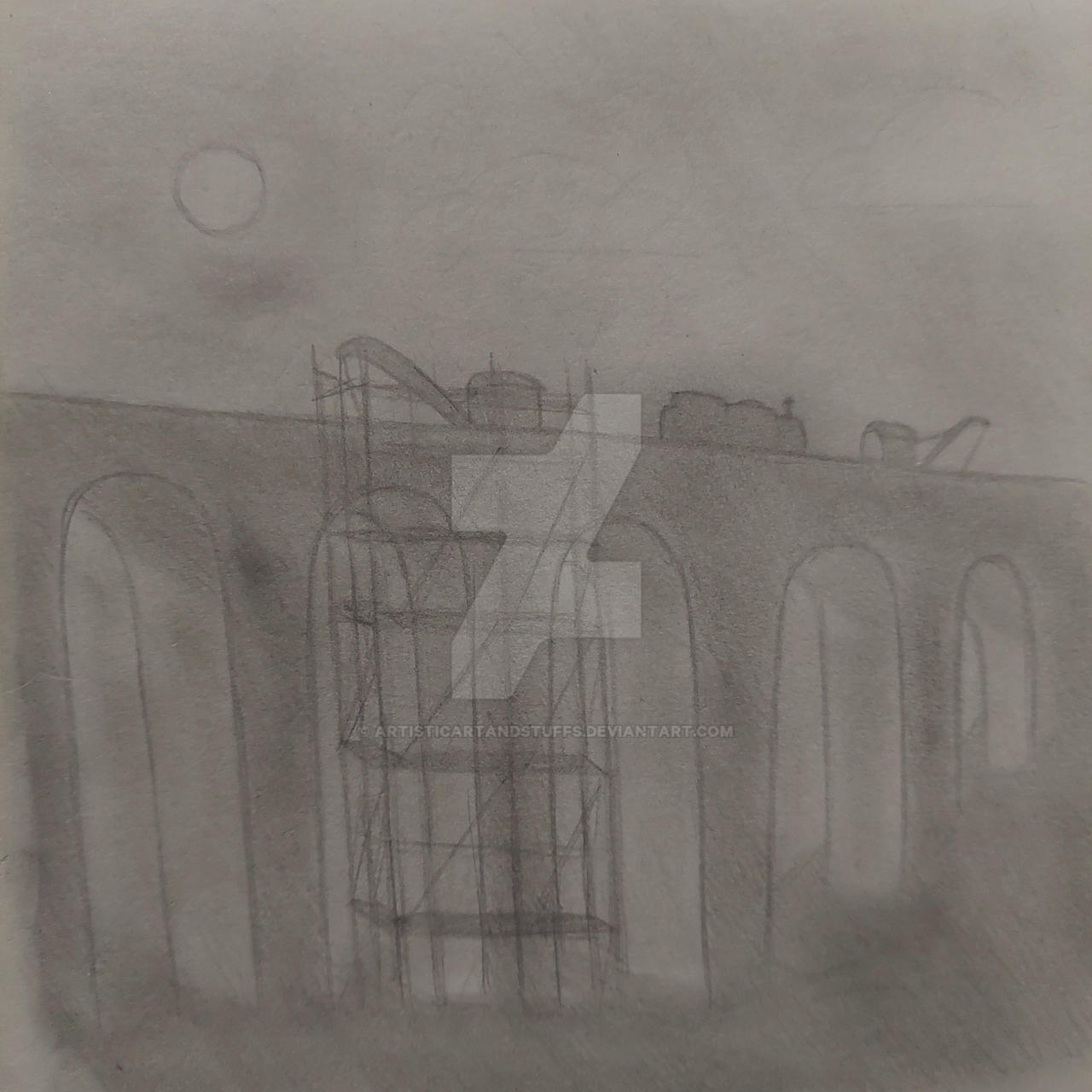 Ghost Train by ArtisticArtAndStuffs on DeviantArt