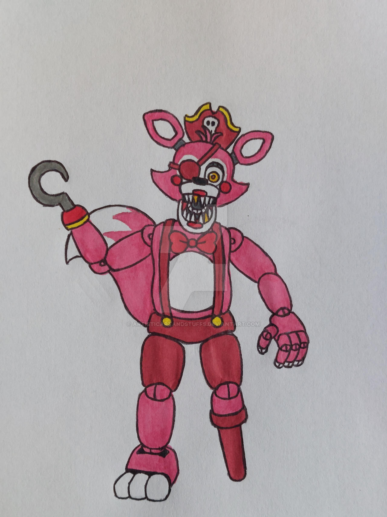 Toy Foxy Fazbear Legacy By Artisticartandstuffs On Deviantart Toy Foxy Fazbear Legacy By Artisticartandstuffs On Deviantart