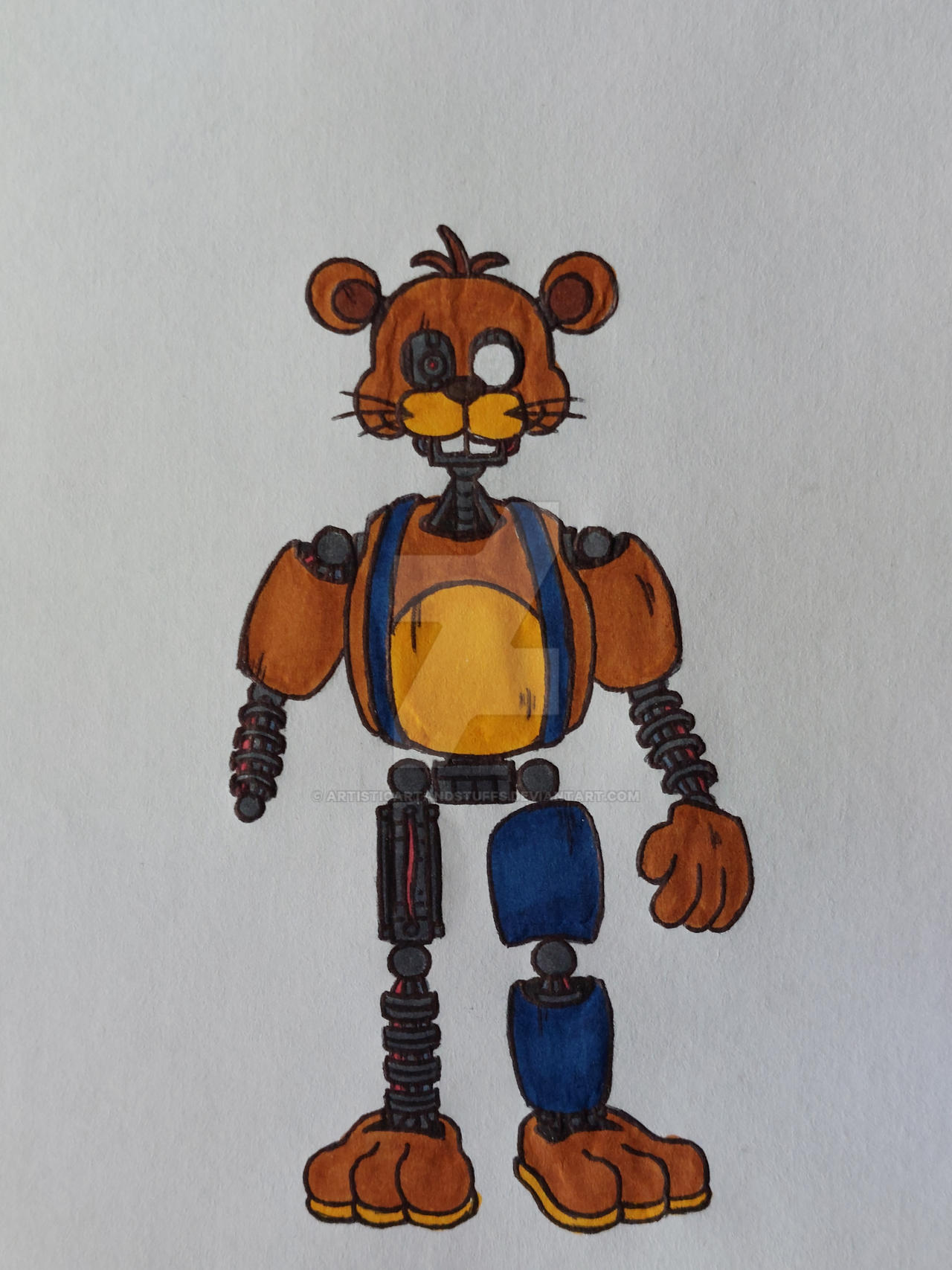 Extra Withered Freddy by NightmareFred2058