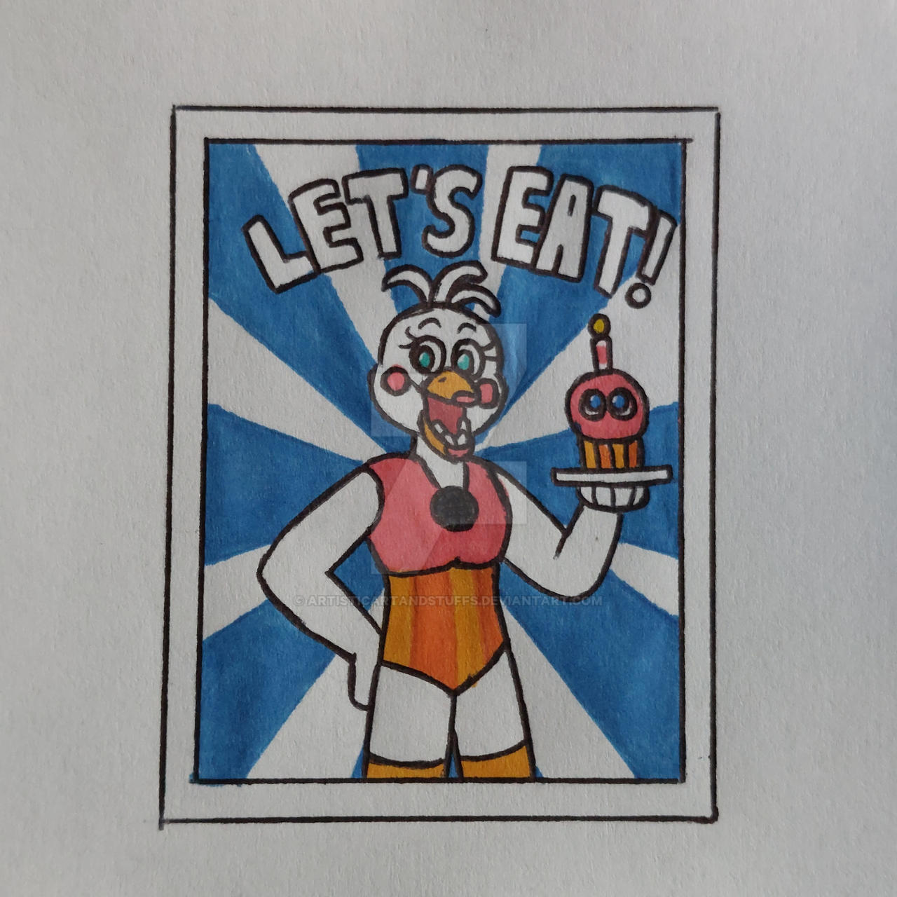 Funtime Chica Poster Fazbear Legacy By Artisticartandstuffs On Deviantart Funtime Chica Poster Fazbear Legacy By Artisticartandstuffs On Deviantart
