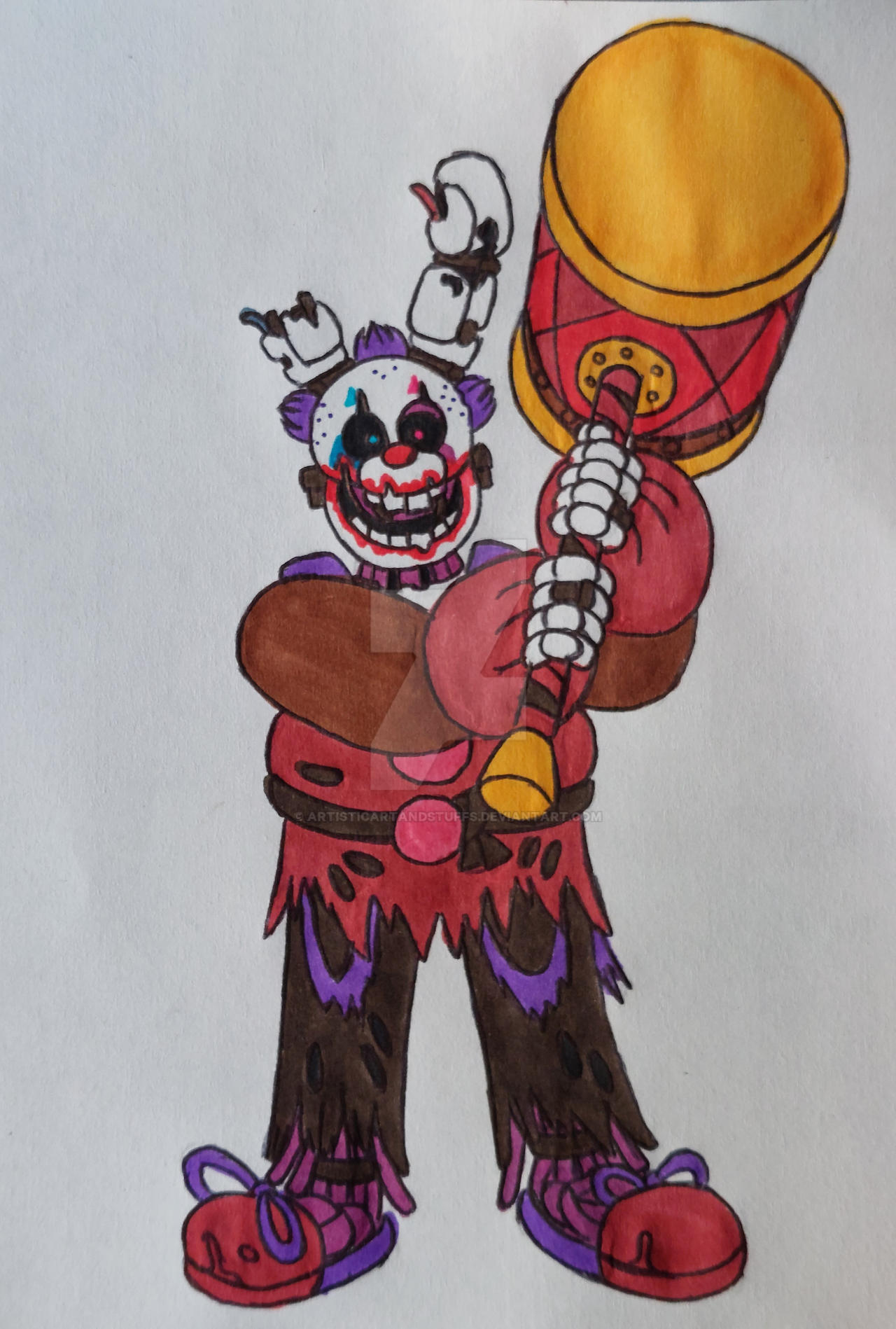 Bonk! by ArtisticArtAndStuffs on DeviantArt