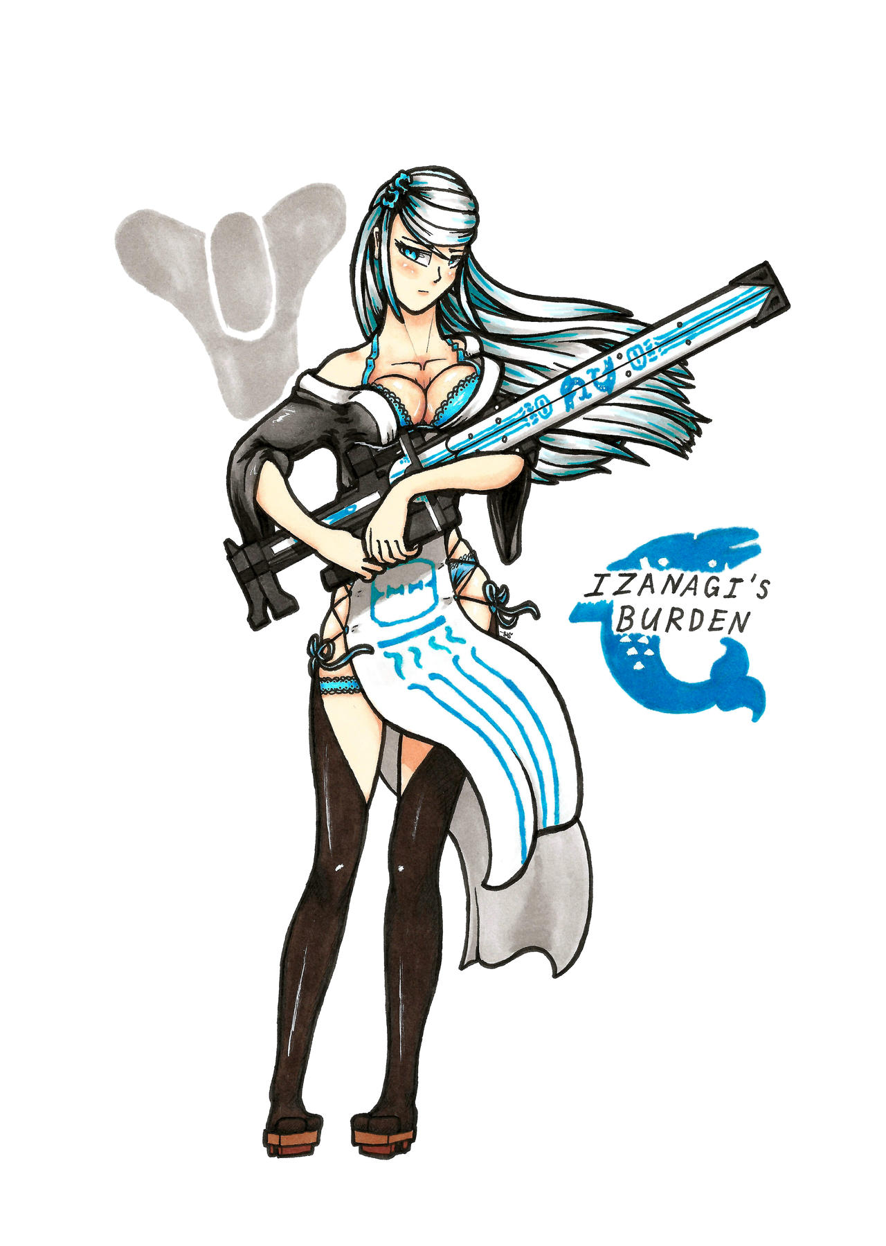 .Izanagi's burden. by Mikes118 on DeviantArt