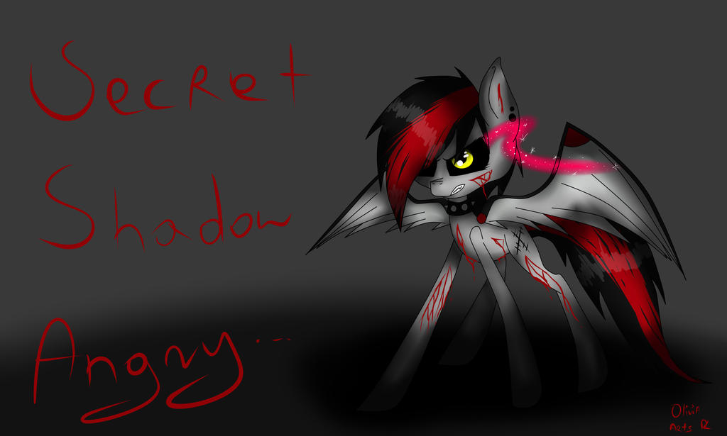 Secret Shadow Angry by OliviaArtsPL on DeviantArt