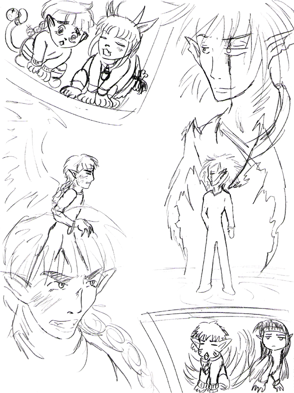 Weird Random demon Doodles by vanthekeyoflain on DeviantArt