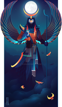 Khonsu ~ Egyptian Gods