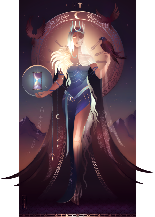 Hel Norse Gods And Goddesses By Yliade On Deviantart