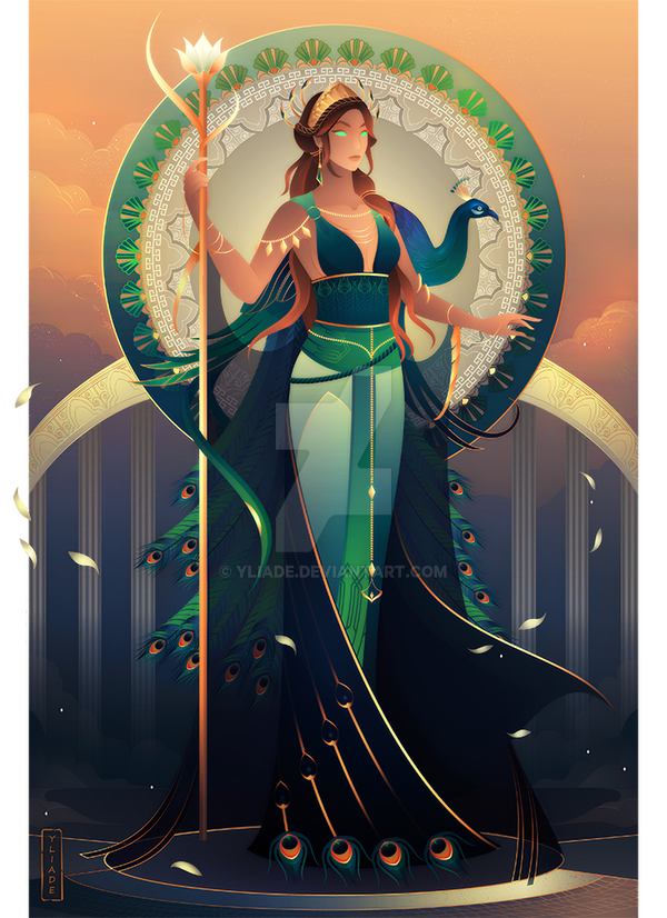 Hera Greek Mythology by Yliade on DeviantArt