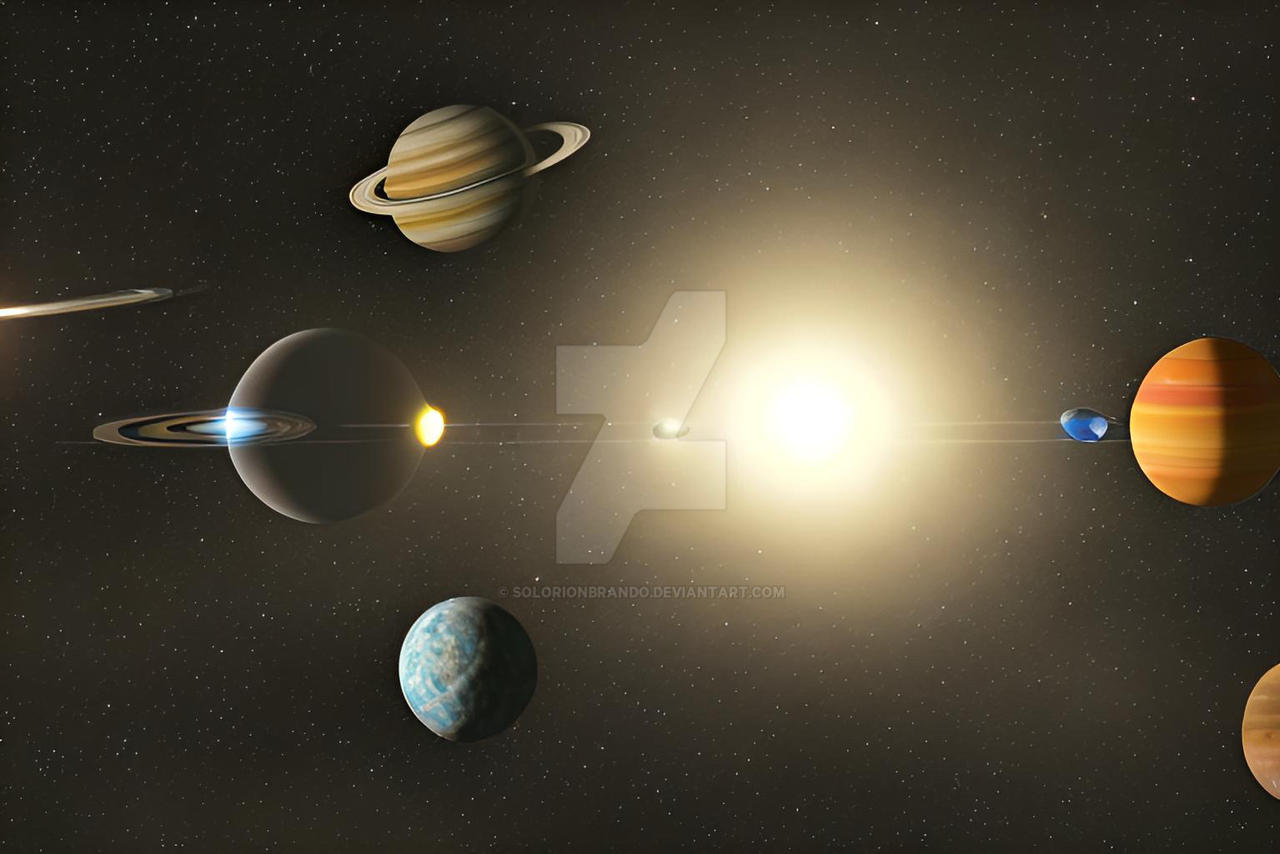 Solar system fun art. by SolOrionBrando on DeviantArt