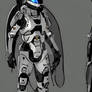 Female ESR space type armor. SolOrion