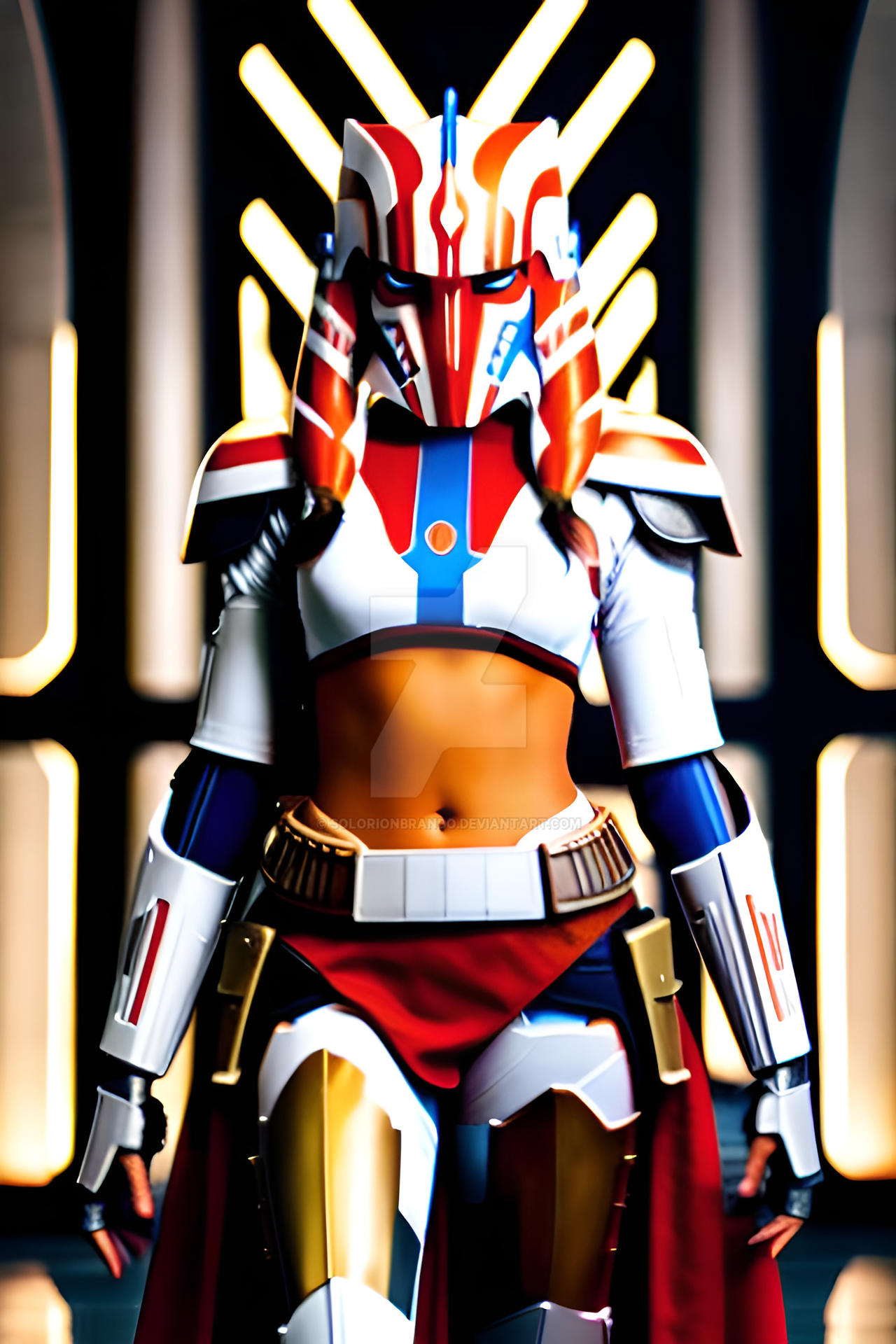 Star Wars Togruta Warrior By SolOrionBrando On DeviantArt star-wars-togruta-warrior-by-solorionbrando-on-deviantart