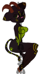 Bulls Eye Humanoid Adoptabe by Muffinism
