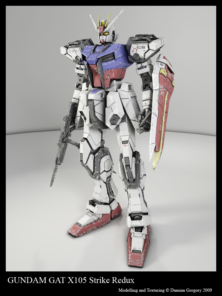 GUNDAM Strike GAT X105 Redux