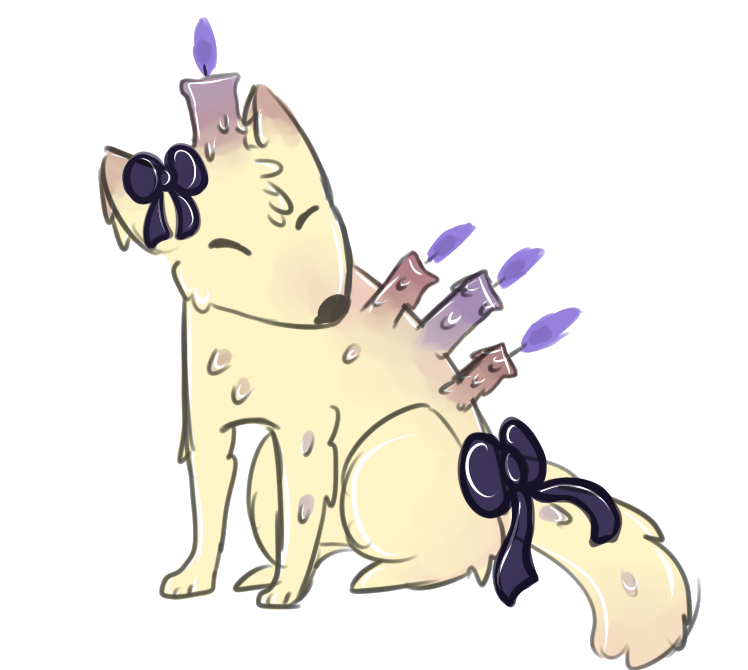 Candle Canine Adopt : Berry Blast Auction closed