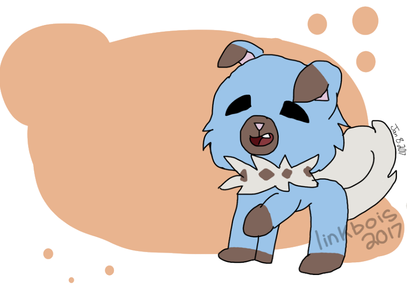 shiny rockruff