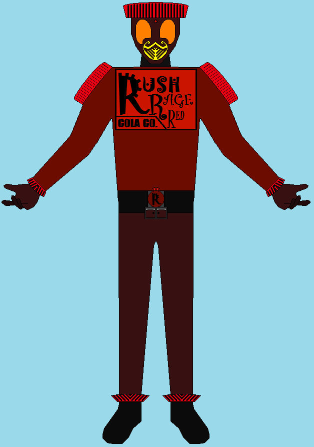 Kamen Rider Rush Rage Red Form by Teknam on DeviantArt