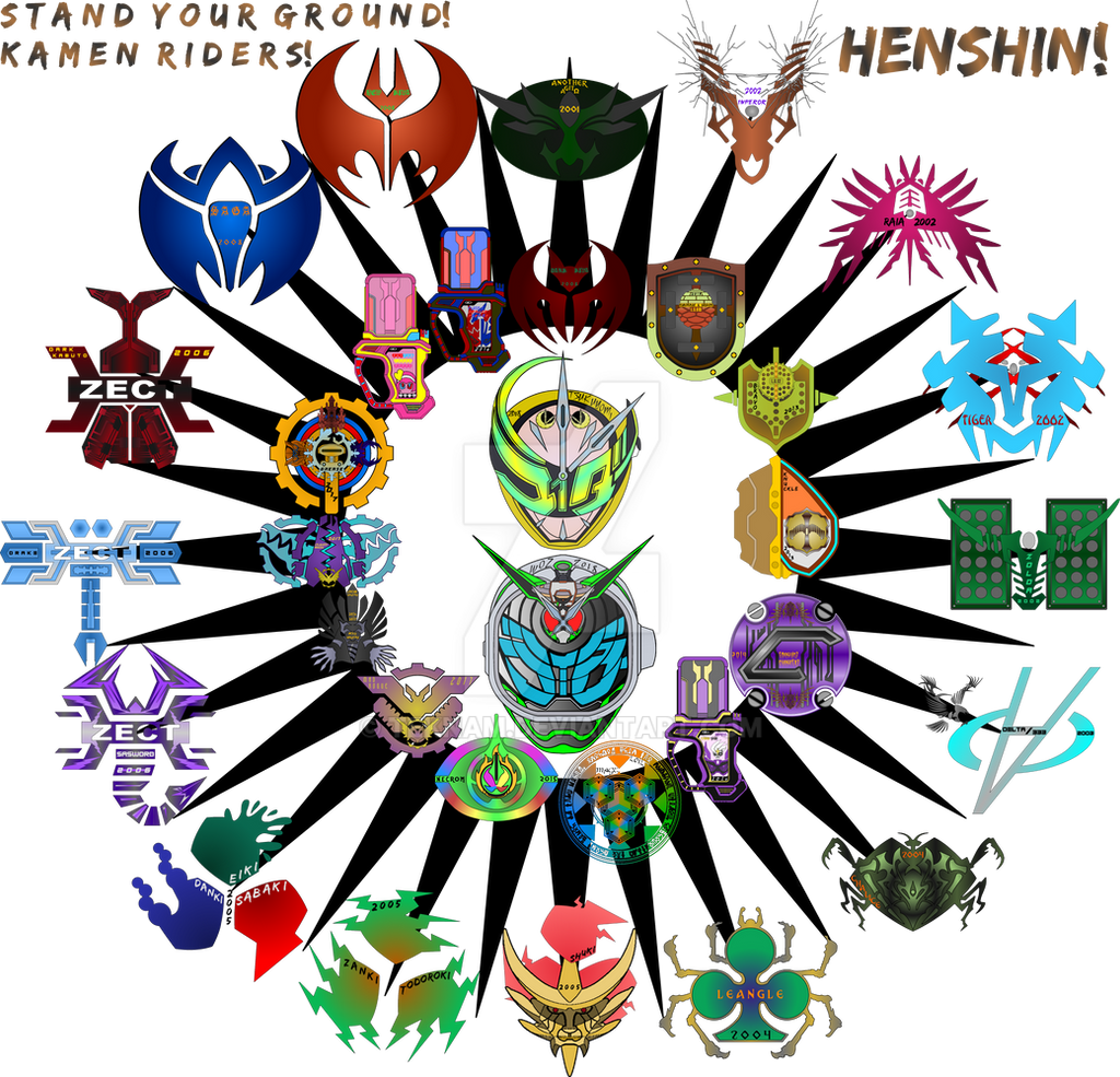 RIDER SIDES #3: TERTIARY HEROES! by Teknam on DeviantArt