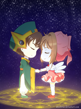 Syaoran and Sakura