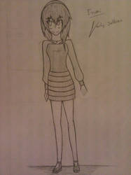 Izumi in a Dress That I Drew~