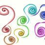 Rainbow Swirls