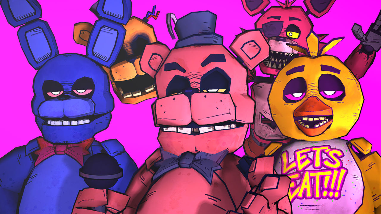 Retro Rabbit Fnaf Retro Fnaf! (RELEASE) by AmThatZeroGuy on DeviantArt