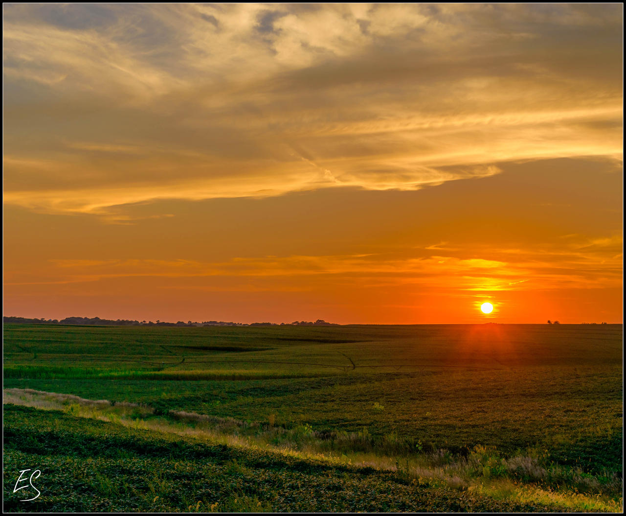 Nebraska Sunset by Tekky2k7 on DeviantArt