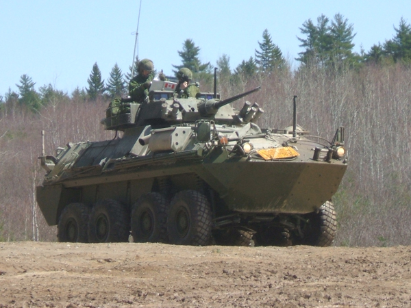 My first LAV-25 field picture