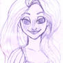 Sketching Disney's Rapunzel