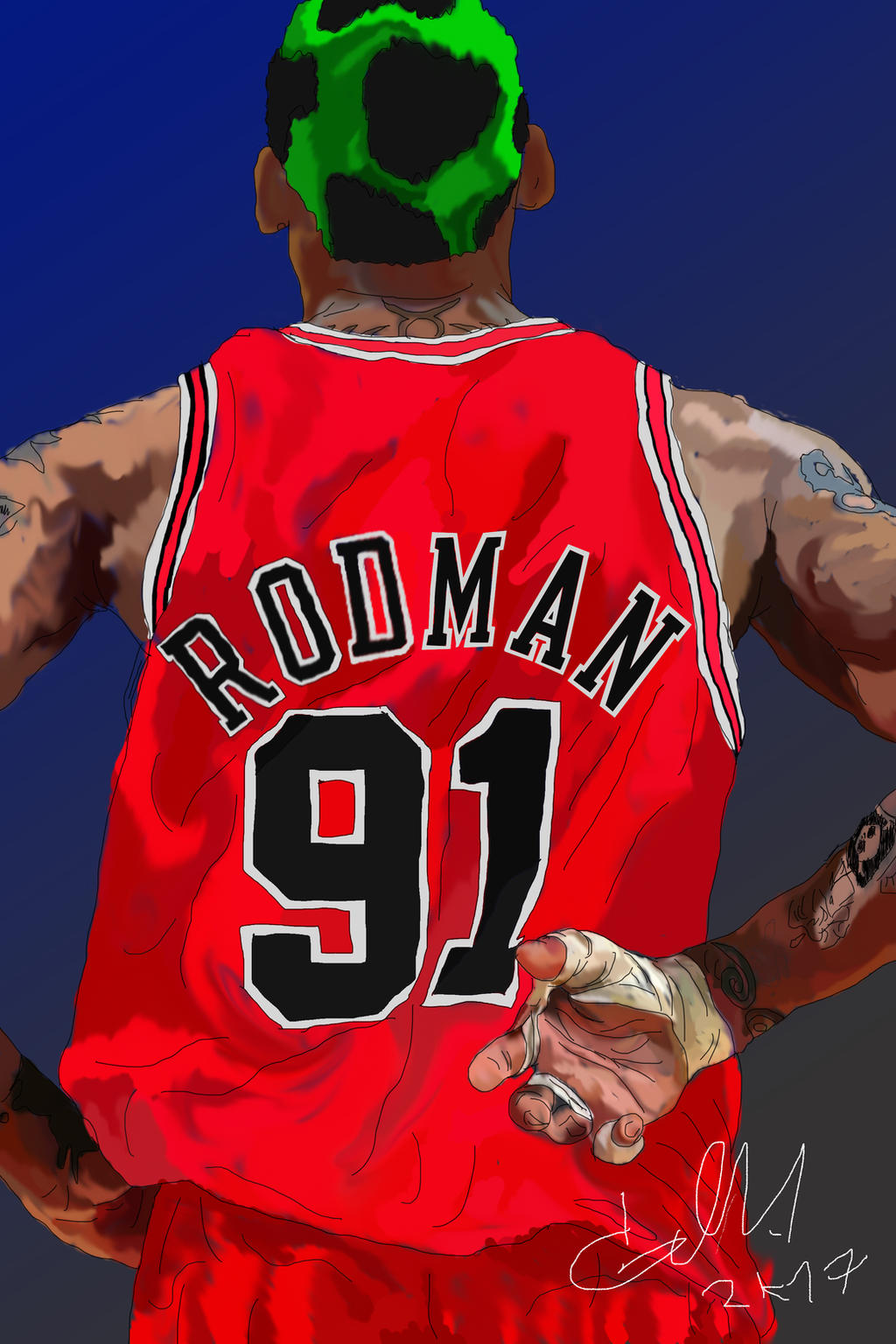 Rodman Pfp Dennis Rodman by galis33 on DeviantArt