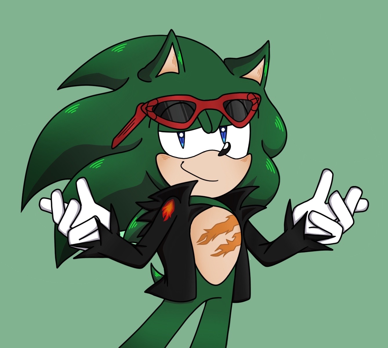 Scourge Bombshell Scourge The Hedgehog by CinamounRoll on DeviantArt
