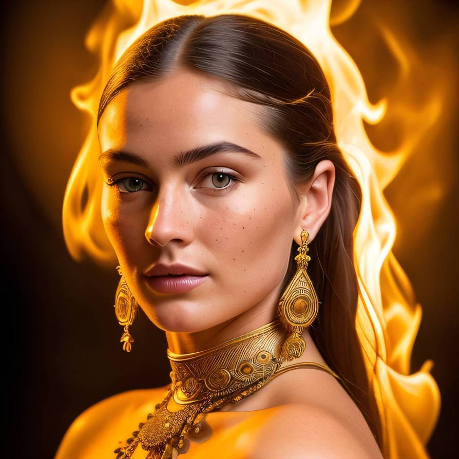 Fire Goddess By Pictoriu On DeviantArt the-fire-goddess-by-hanyoai-on-deviantart