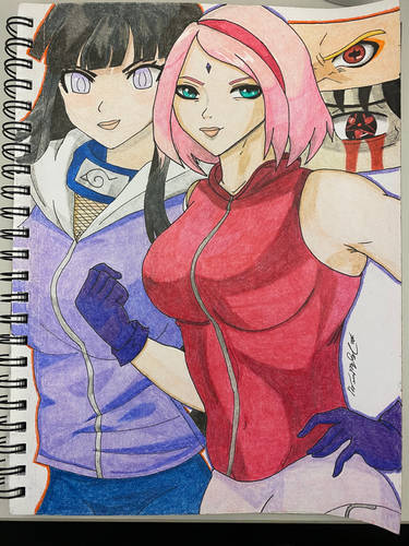 Hinata and Sakura