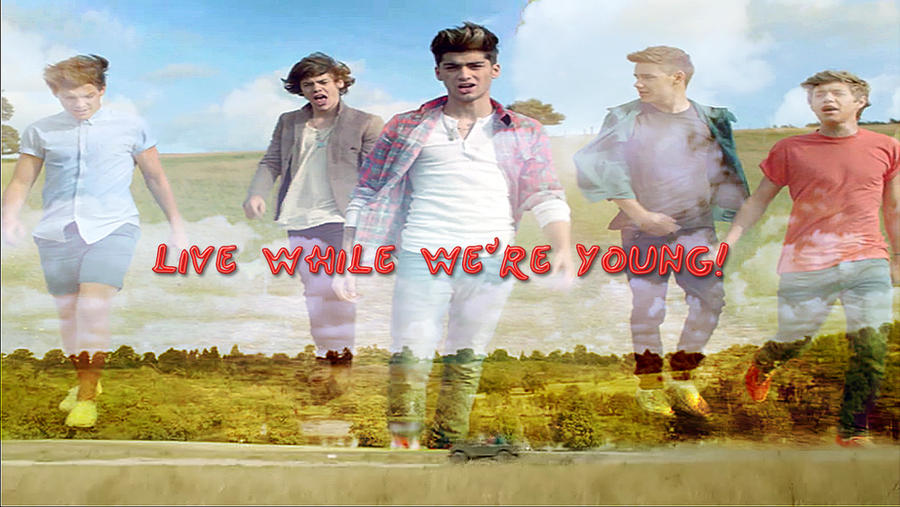 Live While We're Young wallpaper