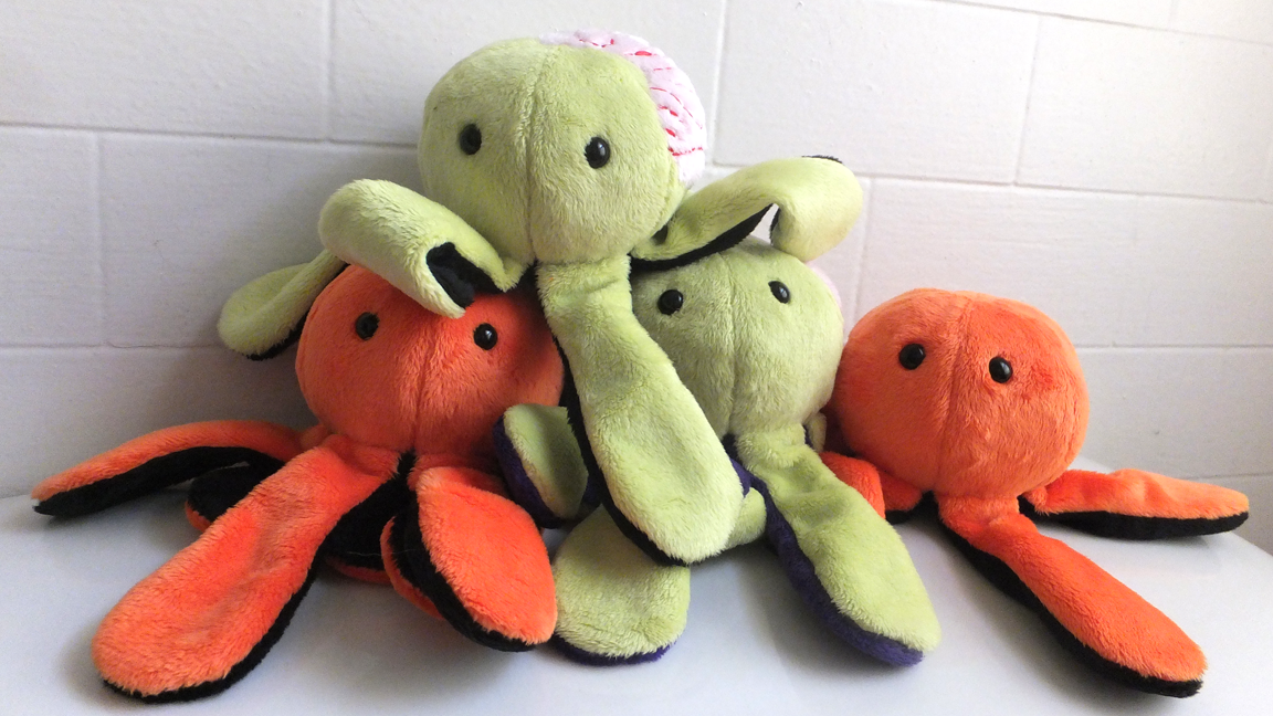 Halloween + Zombie Themed Octoplush