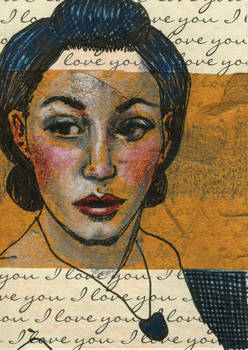 I Love You - ACEO