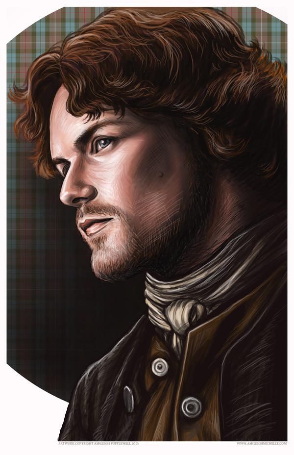 Outlander Jaime Fraser Portrait