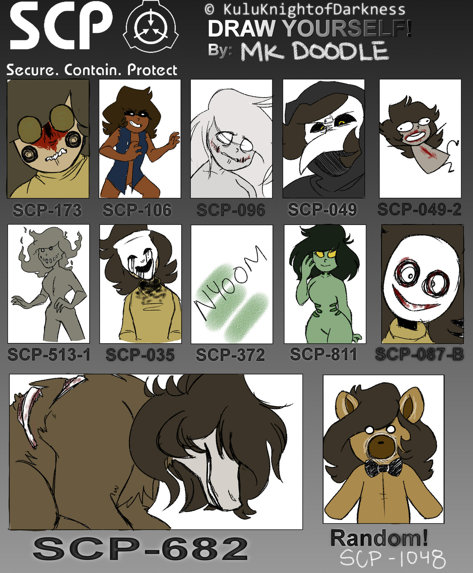 SCP MAYMAY By Mk Doodle On DeviantArt