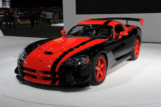 Dodge Viper Black Red