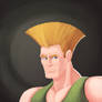 Street Fighter Guile Headshot