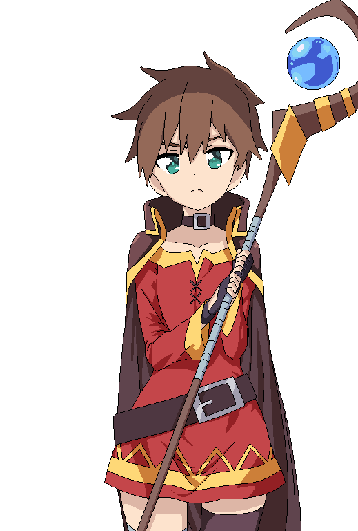 Kazuma And Megumin Konosuba by Robinalv on DeviantArt