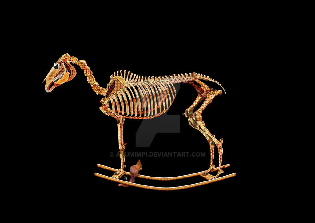 Rocking horse skeleton