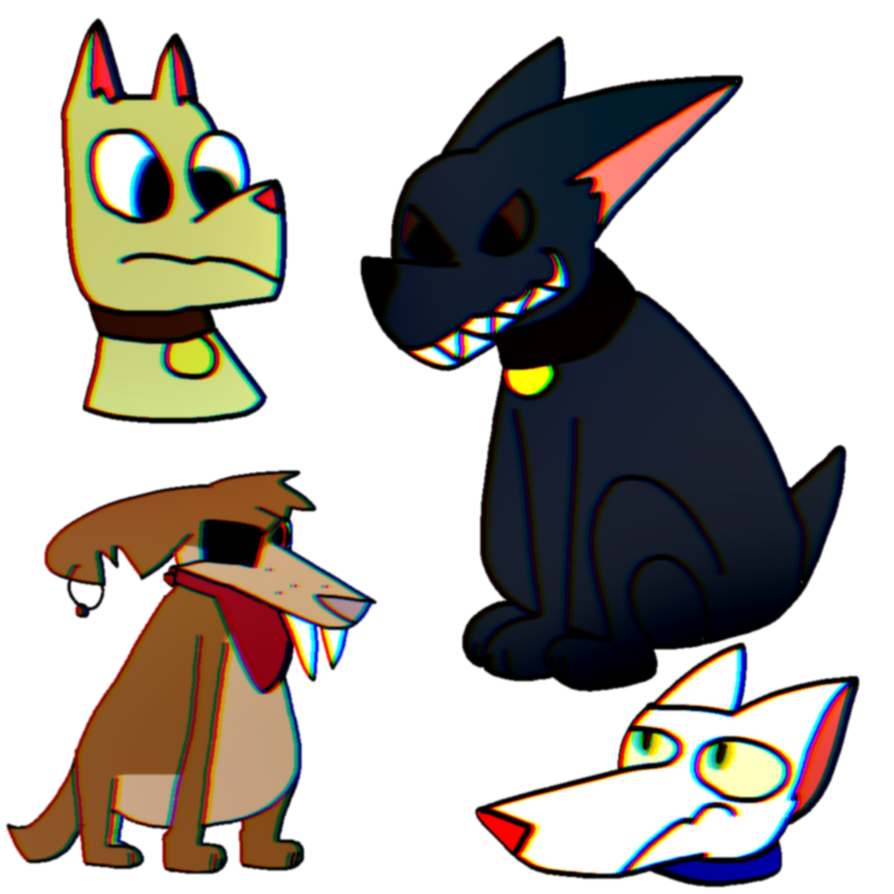 Deviantart Characters Dogs Dogs by V0nw0lf on DeviantArt