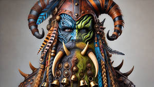 Dual-Faced Viking Jester