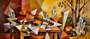 Violin - Cubism