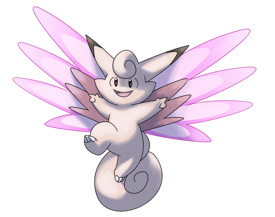 Mega Clefable by Lopoddity on DeviantArt