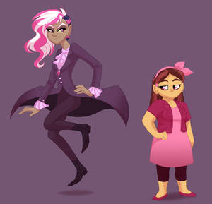 Humanized Pandora and Cupcake