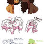 Assorted Pony Doodles