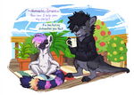 Fuzzbutts: Rooftop Garden by Lopoddity