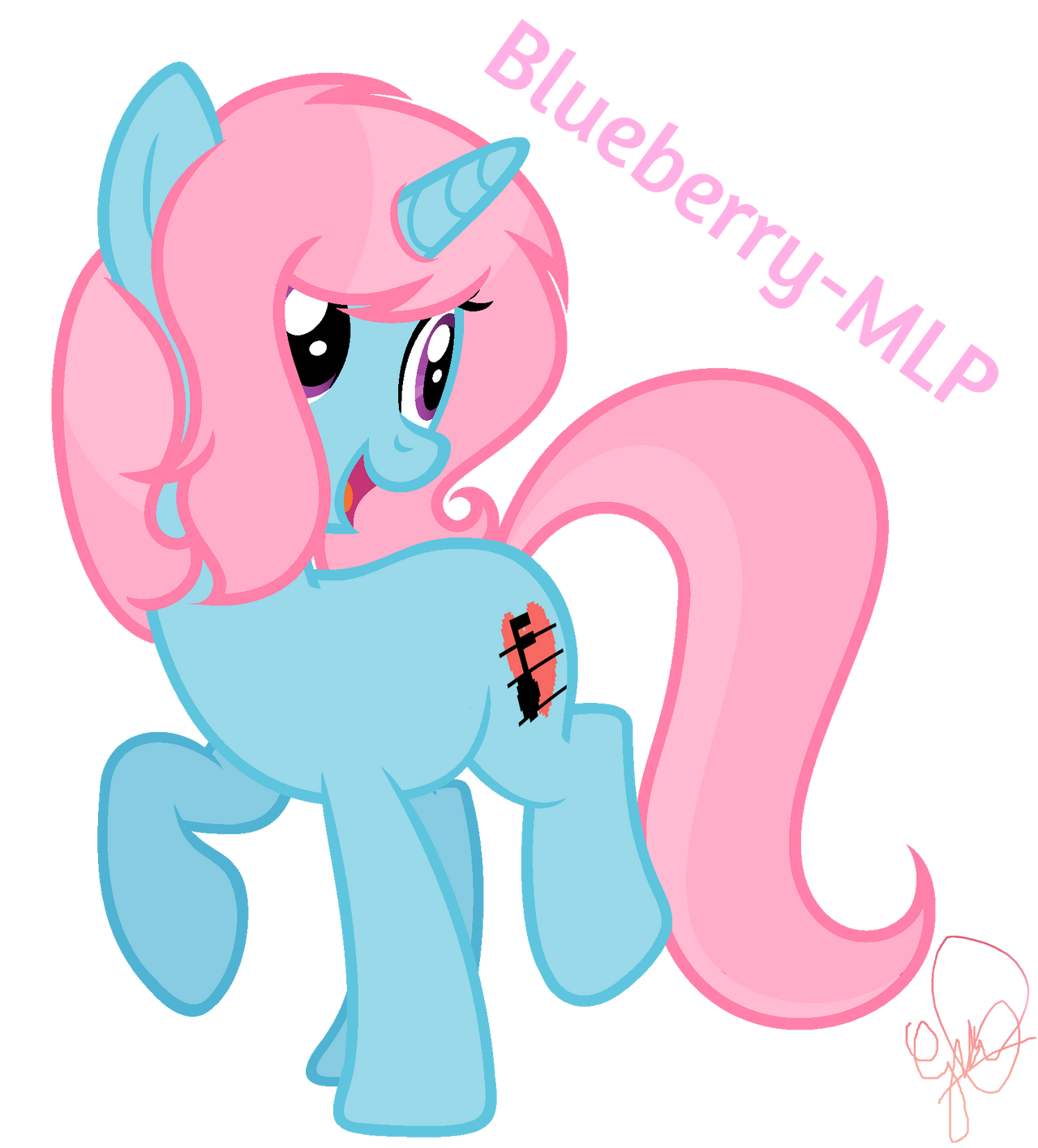 Mlp Blue Raspberry MLP Blueberry-MLP by Welcome-Rose on DeviantArt