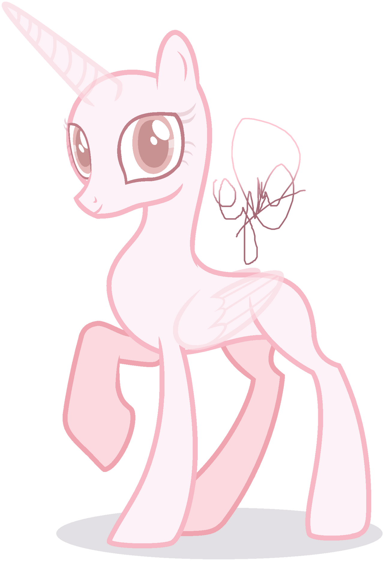 MLP BASE:Princess by d-AMORE on DeviantArt